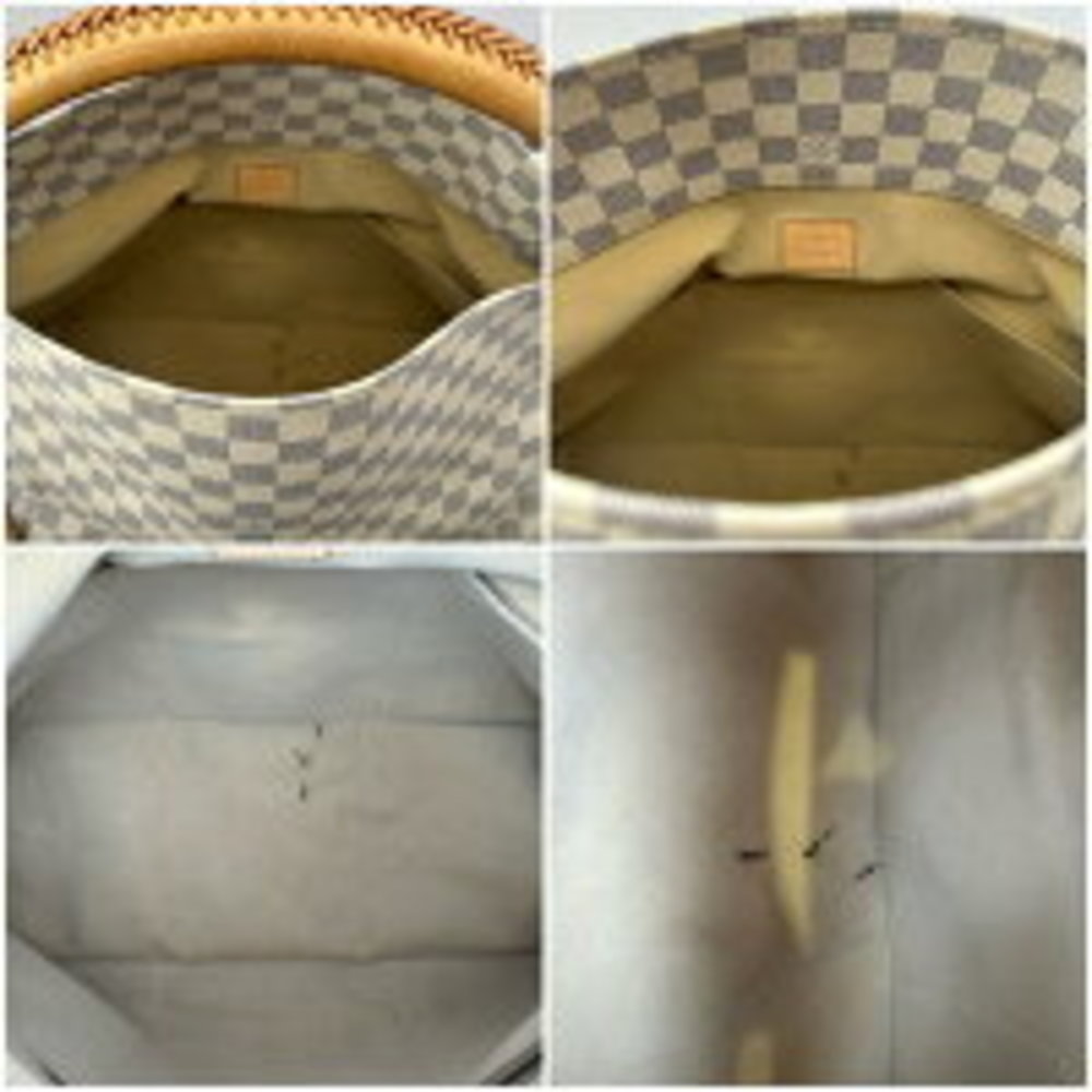 Louis Vuitton Artsy Damier Azur White Shoulder Bag - Picture 3 of 6